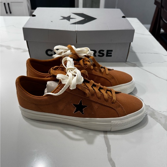 Converse One Star Pro Ox Raw Sugar Skate Shoes NWT - Picture 1 of 5